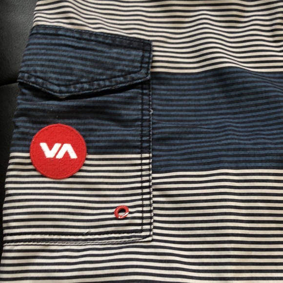 RVCA Civil Stripe Board-shorts in navy and white.
Size 30 - Picture 4 of 12